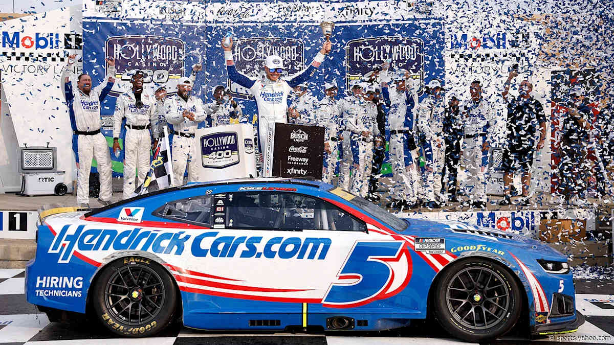 Race Results: 2026 NASCAR Cup Series Hollywood Casino 400 at Kansas