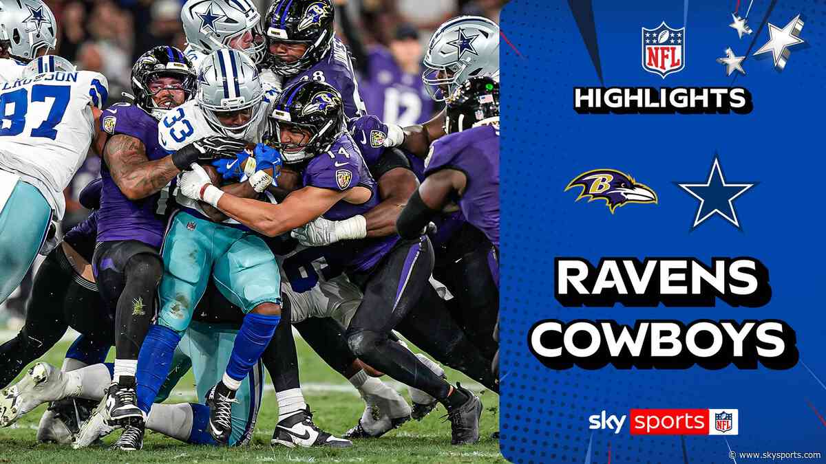 Ravens at Cowboys goes down to wire in dramatic game in Brazil!