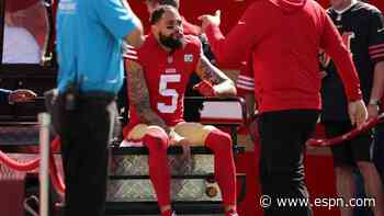 WR Evans exits with painful injury as more 49ers go down in win