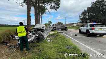 Tragedy as couple are killed in head-on crash after 29-year-old's pickup truck swerved in wrong lane