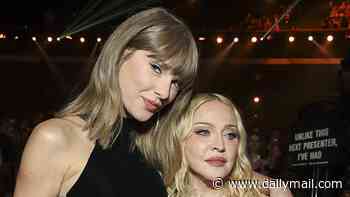Taylor Swift shares sweet moment with Madonna as pair join forces for powerhouse snap at MTV VMAs 2026