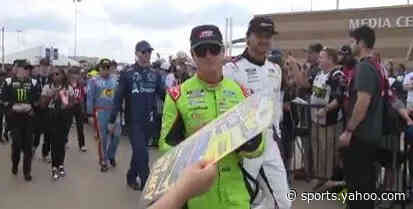 NASCAR fans fill Kansas Speedway for Hollywood Casino 400