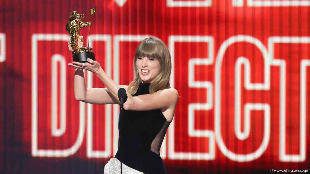 Taylor Swift Accepts Inaugural MTV VMAs Artist Director Honor