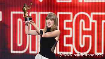 Taylor Swift Accepts Inaugural MTV VMAs Artist Director Honor