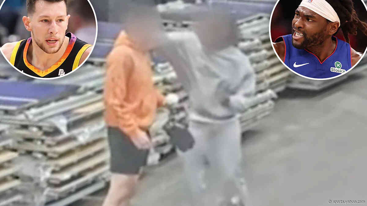 Video emerges of Isaiah Stewart punching new Knick Drew Eubanks before 2024 arrest