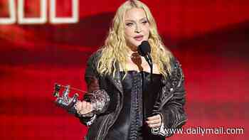 VMAs 2026 live: Confused Madonna FORGETS why she's on stage as fans are left stunned by crude laser remark