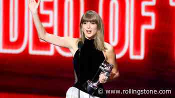 Taylor Swift Pays Tribute to Dolly Parton While Accepting Video of the Year Award at 2026 VMAs