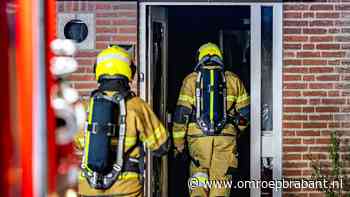 Brand in meterkast in Oss, bewoners vluchten huis uit