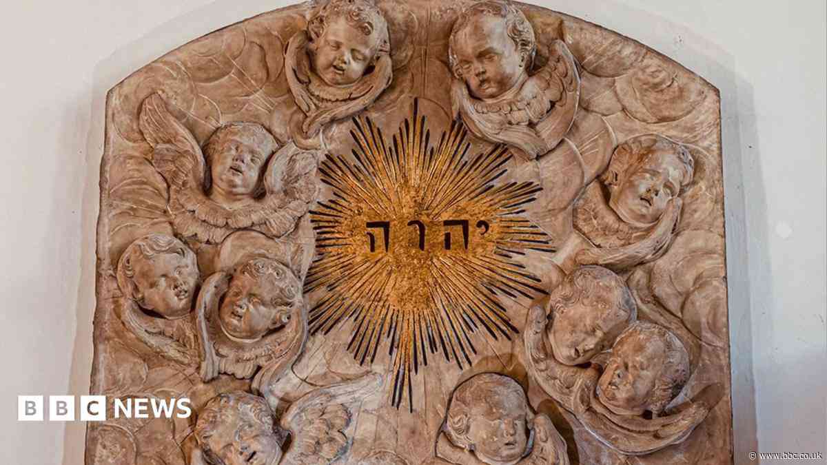 Church marks 200 years of historic angel statues