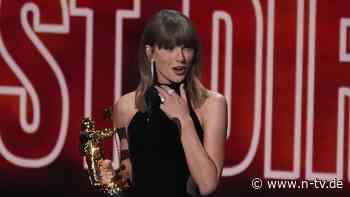 MTV Video Music Awards: Taylor Swift erhält erstmals Auszeichnung für ihre Musikvideo-Regie