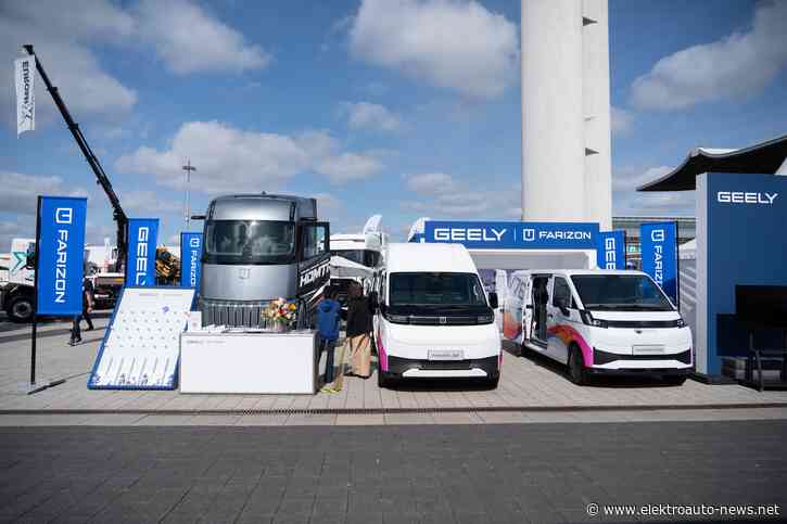 IAA: Chinesischer Hersteller Farizon präsentiert Elektro-LKW