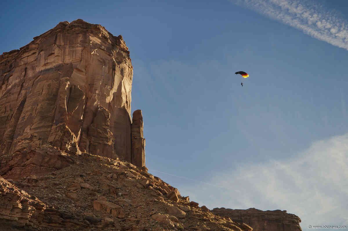 BASE jumper fatally plunges 700 feet after wingsuit failure in Utah
