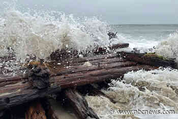 Nor’easter unearths fragments of 19th century shipwreck on Nantucket