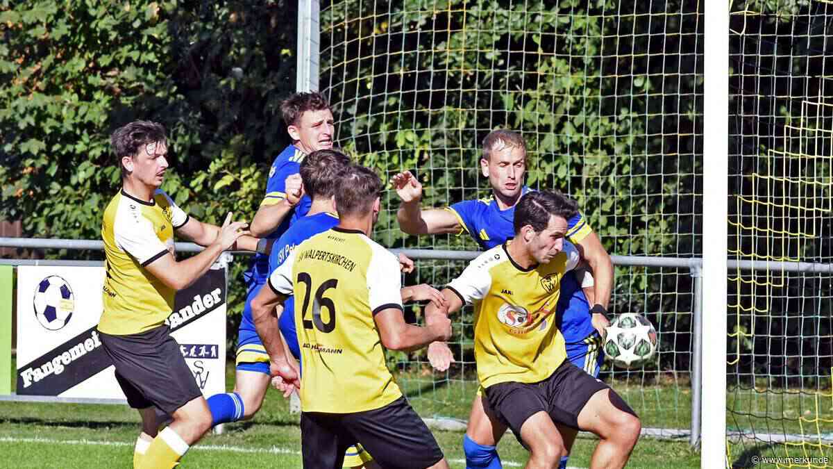 SV Walpertskirchen verliert daheim 0:2 gegen TSV Peterskirchen