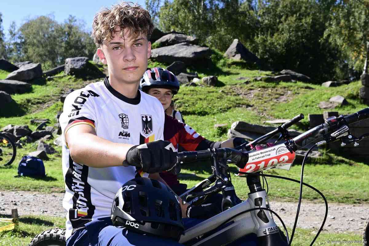 Fahrradtrial: Warum ein Erzgebirger zum 11. Geburtstag einen VW Polo bekam