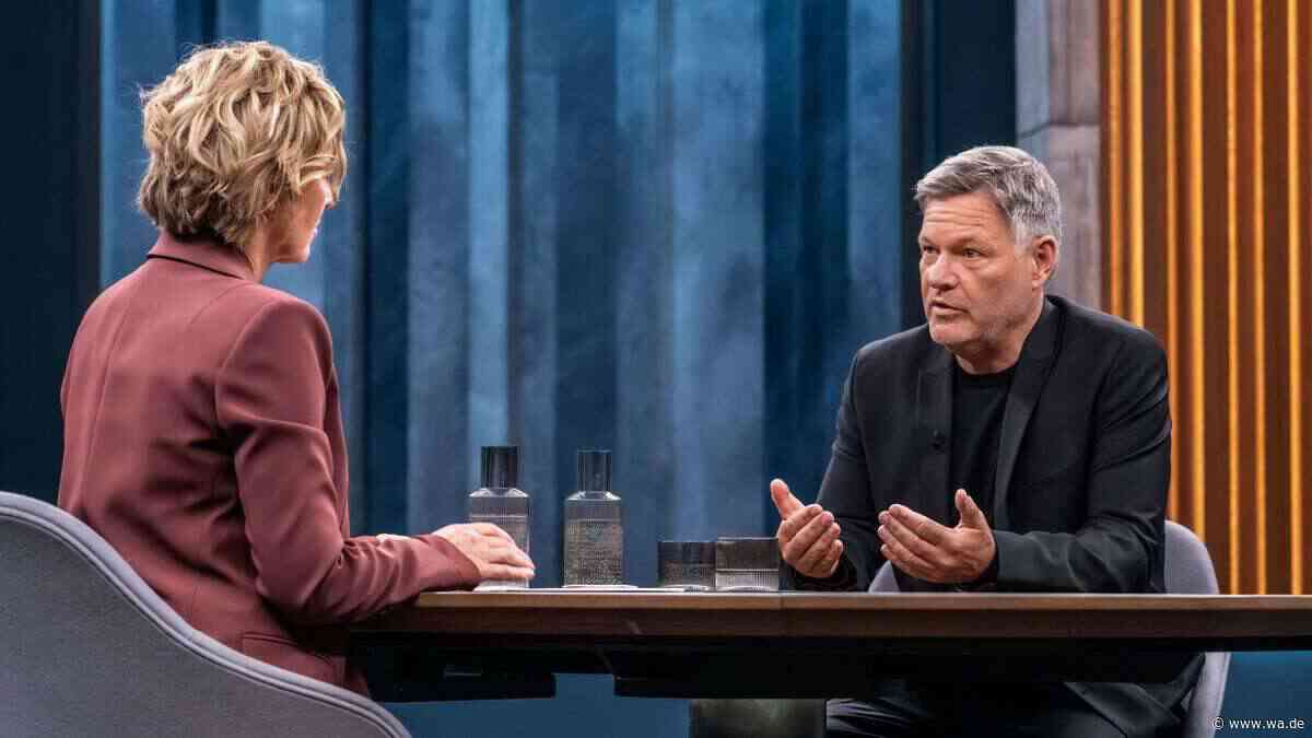 „Caren Miosga“: Robert Habeck schließt Polit-Comeback „im Moment“ aus