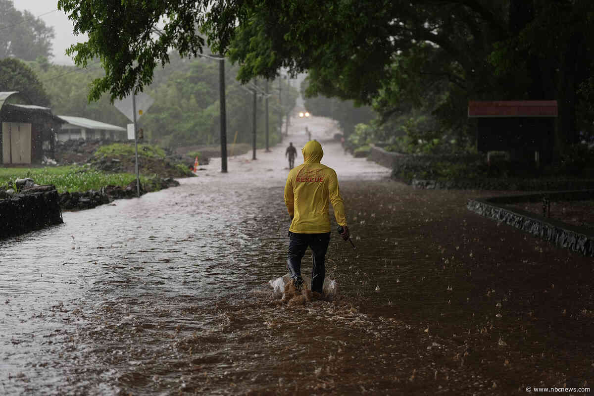 ‘Storm fatigue’: Hawaiians reeling from back-to-back hurricanes as Nolo’s threats diminish
