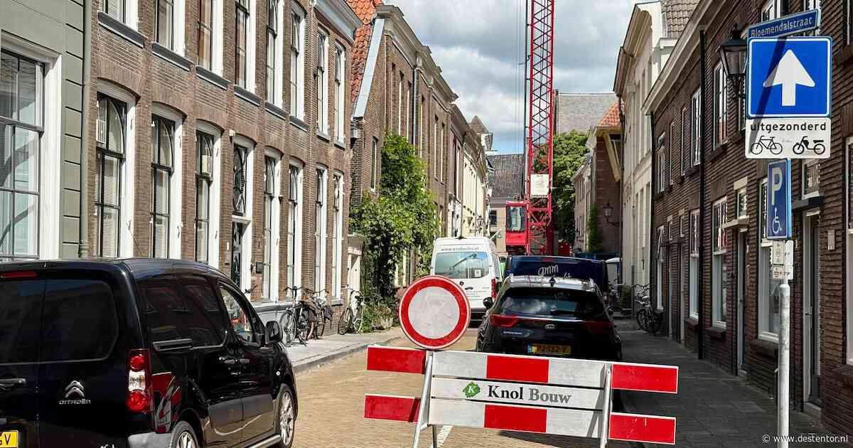 Met deze wegafsluitingen in Zwolle moet je rekening houden in de week van 28 september - 4 oktober