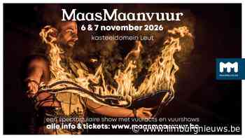 In Limburg: Vuur en humor tijdens festival op 6 en 7 november in Maasmechelen