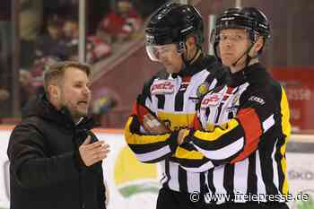 Eispiraten Crimmitschau verlieren in Weiden: Trainer Jussi Tuores übt Referee-Schelte