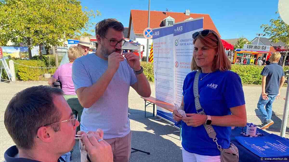 Typisierungsaktion und offene Türen: Feuerwehr Au verzeichnet erfolgreichen Aktionstag