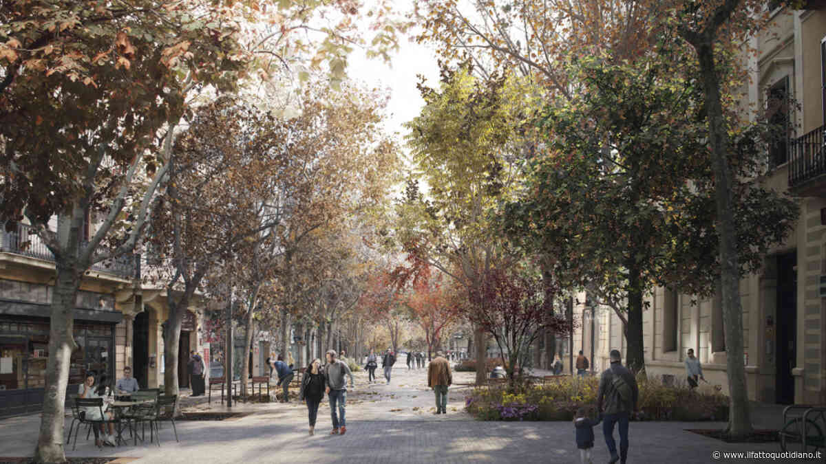Barcellona e il piano per il clima: 500 rifugi, scuole più fresche e superisole anti-calore. Ma i cantieri sono lenti e gentrificano il tessuto urbano