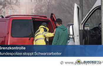BPOLI LUD: Bundespolizei stoppt Schwarzarbeiter