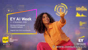 EY AI Week 2026 richt zich op opschaling van AI naar enterpriseniveau