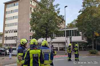Feuerwehreinsatz im Finanzamt – weißes Pulver gefunden