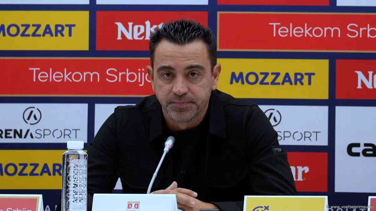 Xavi wijst op verandering bij Oranje: 'Misschien is het anders dan eerst'