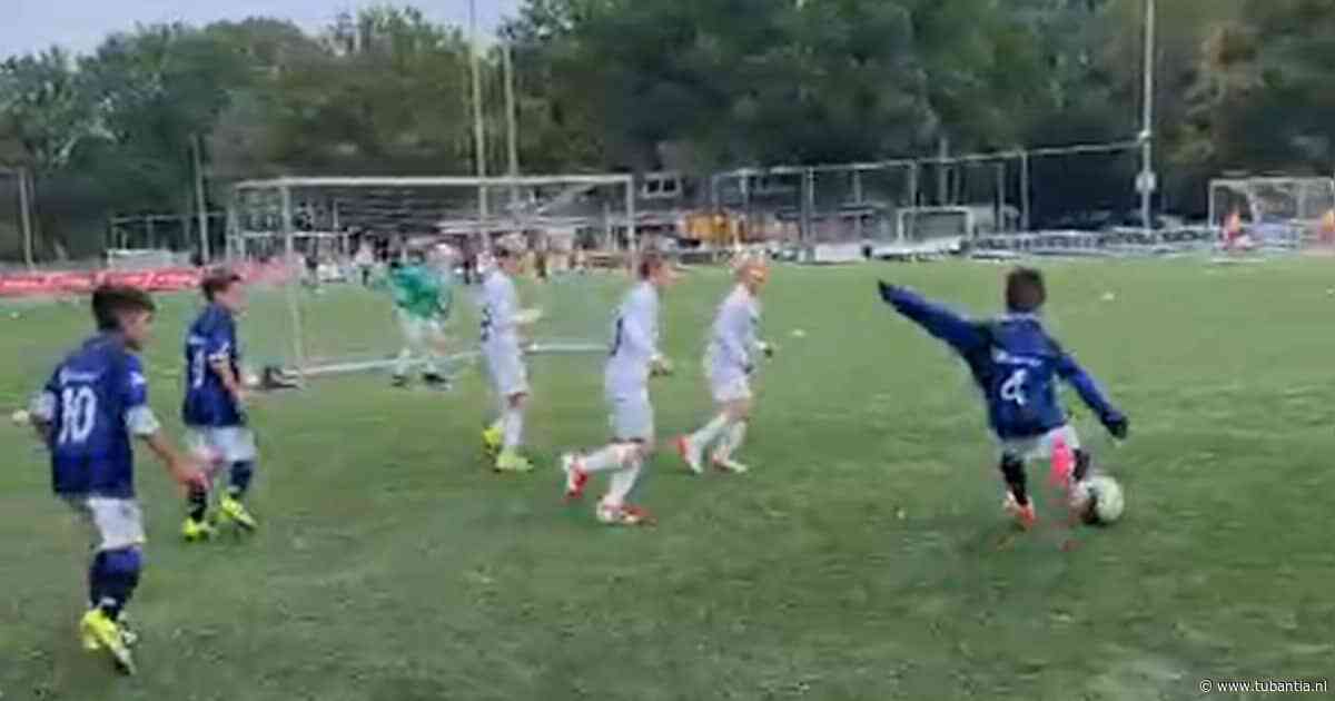 Tiki-taka-doelpunt van Sami van Vogido JO10-2 gekozen tot Moment van de Week