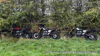 Prized bikes stolen from European riders discovered on A5 as man hunt for suspects underway