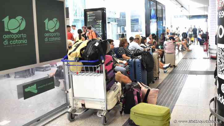Aeroporto di Catania, stop ai voli per il terzo giorno consecutivo