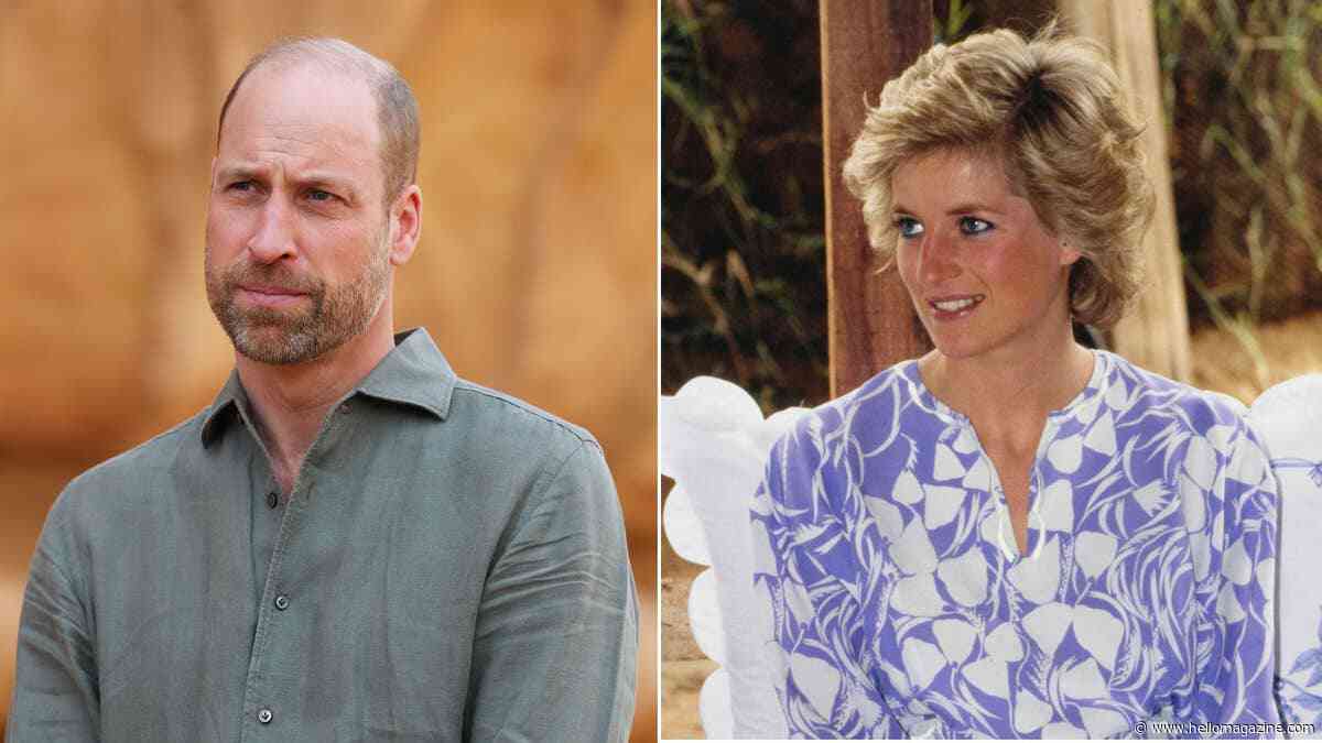 'Emotional' Prince William makes important Princess Diana decision ahead of anniversary