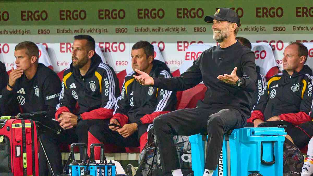 Klopp na nederlaag Duitsland: 'Geen reden om in een depressie te raken'