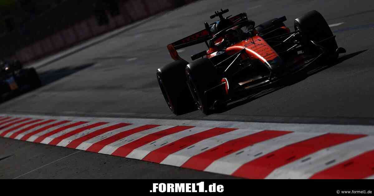 Warum McLaren auf den Baku-Geraden gegen Mercedes chancenlos war
