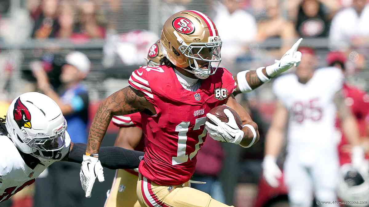 WR Jordan Watkins delivers in his biggest opportunity yet for 49ers