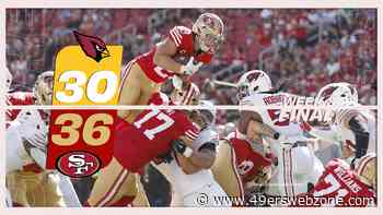 Notes and observations from wild 49ers Week 3 win over Cardinals