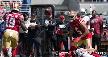 The 49ers' 3-0 start: Purdy throws 4 touchdowns, Evans exits early, and more takeaways