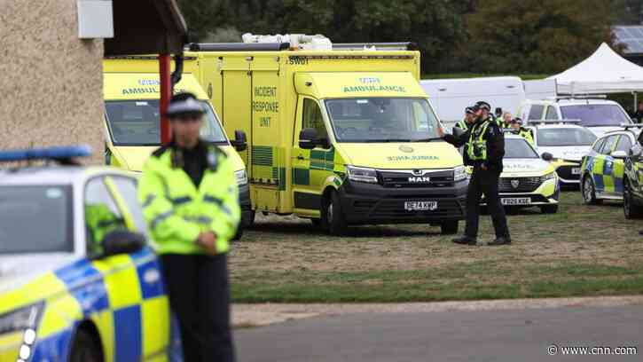U.K. police arrest 5 men on suspicion of terrorism near air base used by U.S. forces