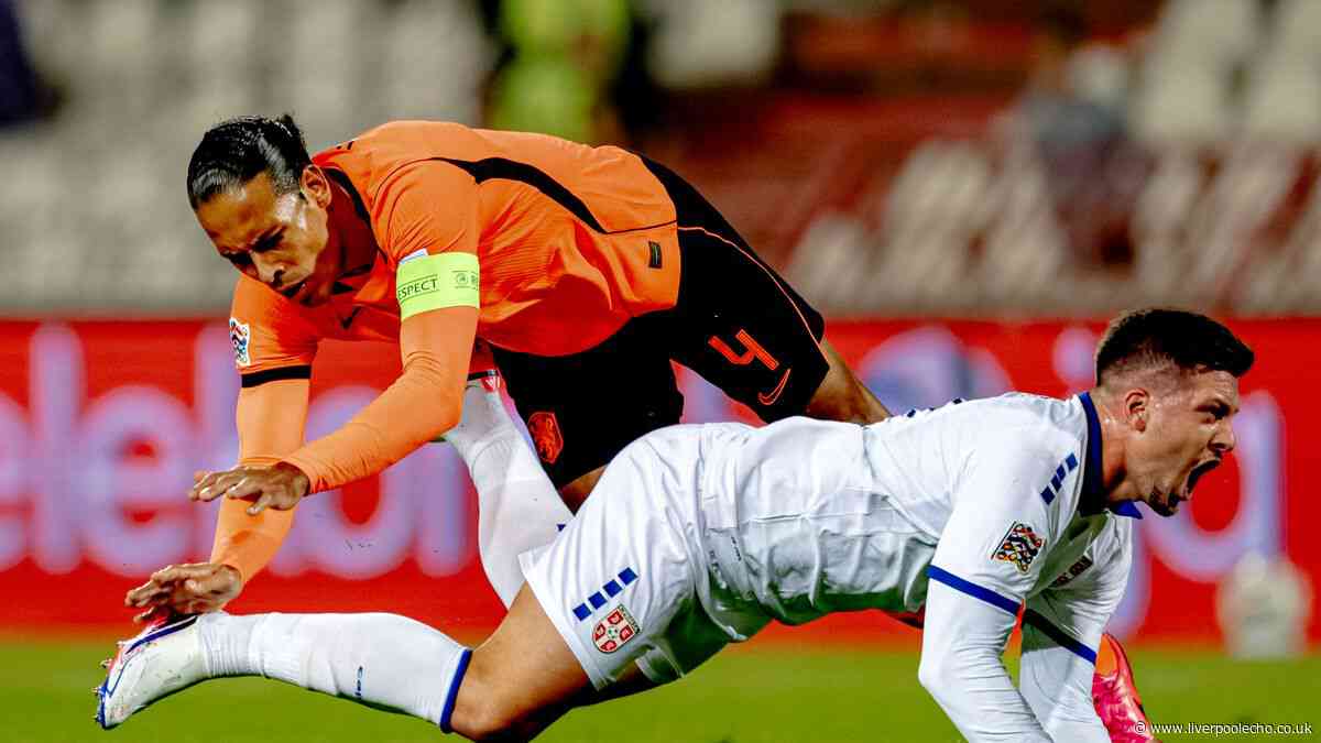 Virgil van Dijk gets it in the neck from Dutch media as Liverpool captain receives 5.5 rating