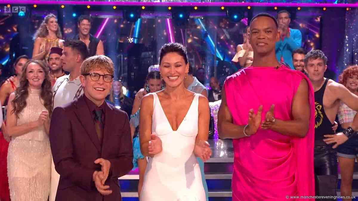 Strictly Come Dancing star defends hosts after fans divided over trio after first live show