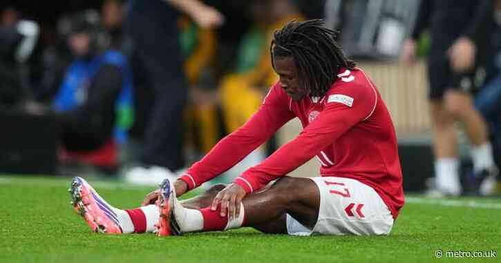 Patrick Dorgu injury labelled ‘annoying’ as Denmark star returns to Manchester United