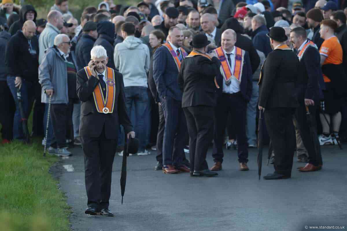 Orangemen remain at Drumcree with efforts set to find solution to parade dispute