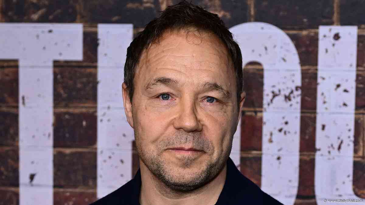 Stephen Graham makes rare comments about suicide attempt in his early 20s and says 'it was a higher power that saved me'