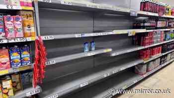 Thames Water live: No water in London and Surrey postcodes as shelves empty and schools shut