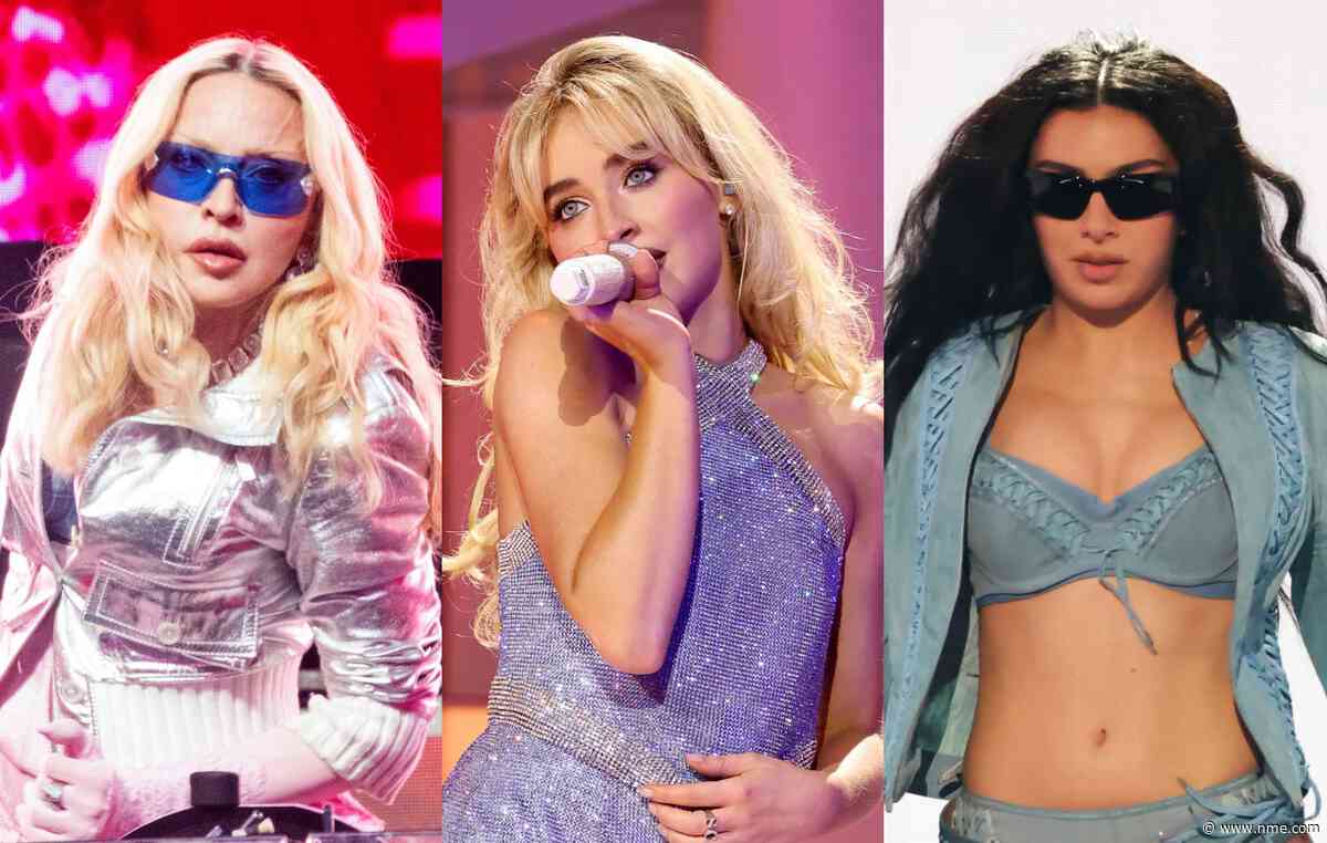 Watch Madonna team up with Charli XCX and Sabrina Carpenter for her first MTV VMAs performance in 23 years