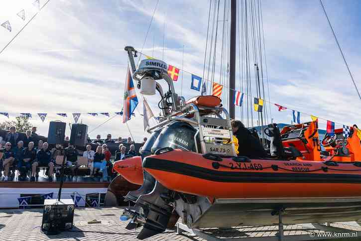 Nieuwe reddingboot Merle officieel in gebruik