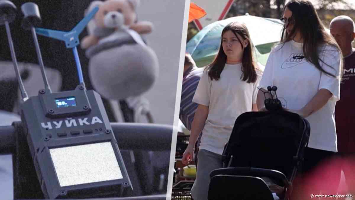Dronedetector op kinderwagen in Oekraïense stad: ‘Bepaalde delen zijn te gevaarlijk’