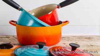 Shopper finds 5 Le Creuset pots on charity shelf and total price drops jaws